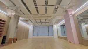 Hot Yoga Studio with Infrared Heating Panels
