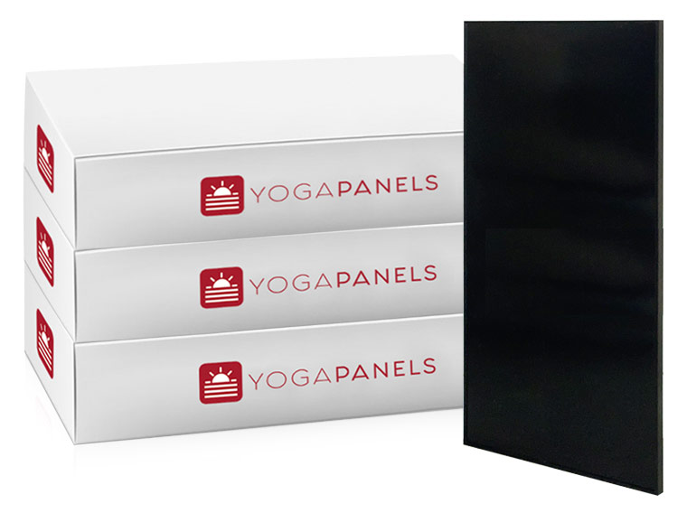 Yoga Panels Modern White Studio Package