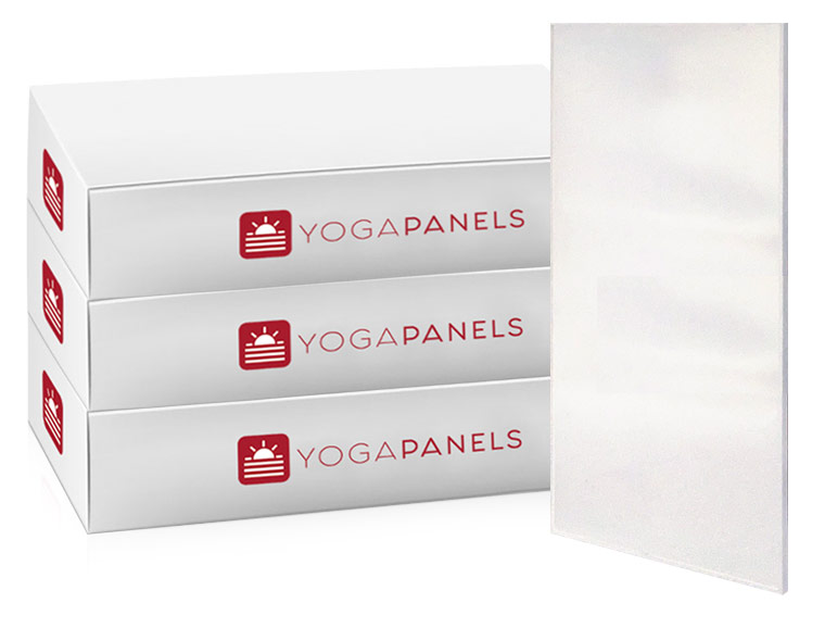 Yoga Panels Modern White Studio Package