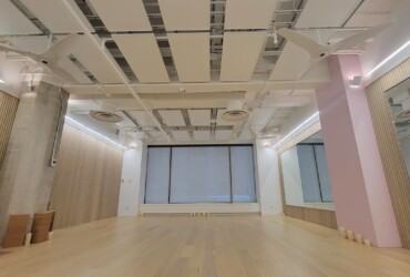 Hot Yoga Studio with Infrared Heating Panels