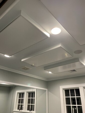 Hot Yoga home studio with Yoga Panels